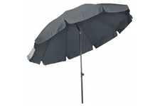 Siena Garden Tropico Schirm Ø 250 cm, grau 573308