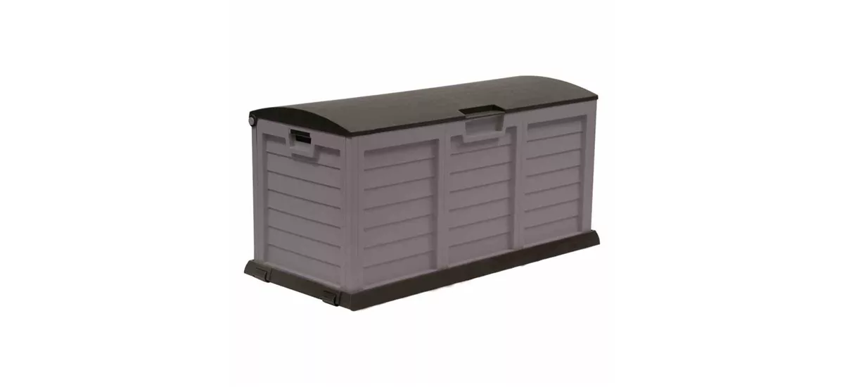 Starplast Kissenbox Jumbo XXL silber/schwarz 507997