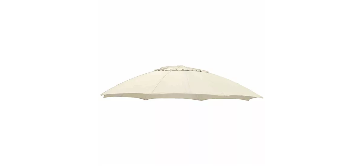 Sun Garden Schirmbespannung für Ampelschirm Ø 375 cm beige-hell 375491