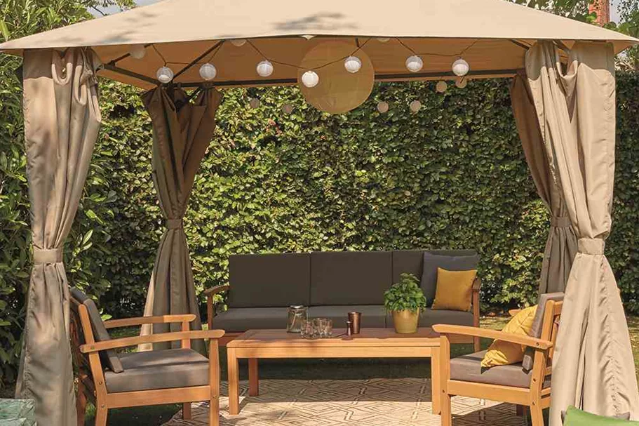 Siena Garden Tavira Lounge 4tlg Eukalyptus/Polyester J04021