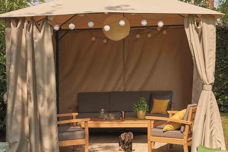 Siena Garden Tavira Lounge 4tlg Eukalyptus/Polyester J04021