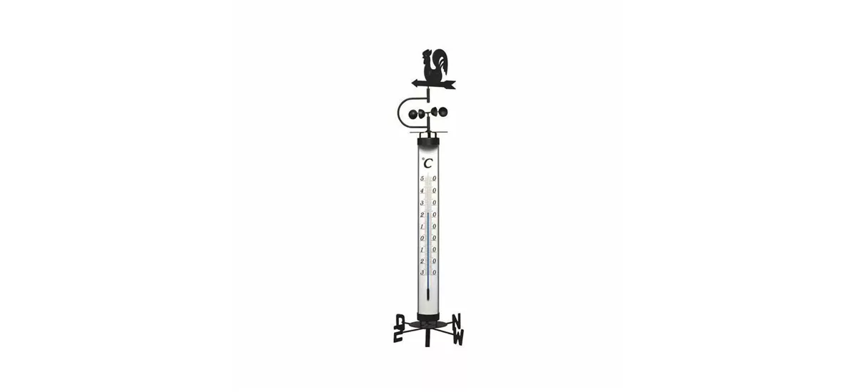 Tfa Dostmann Gartenthermometer mit Erdspieß 140cm 156253