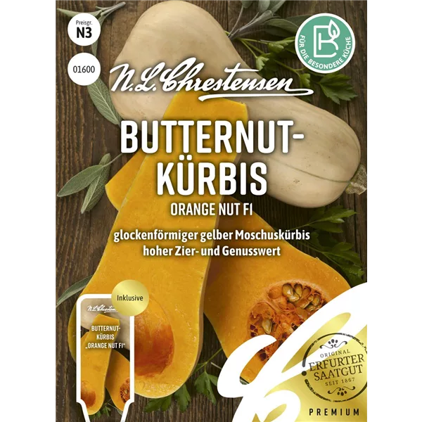 Kürbissamen 'Orange Nut'