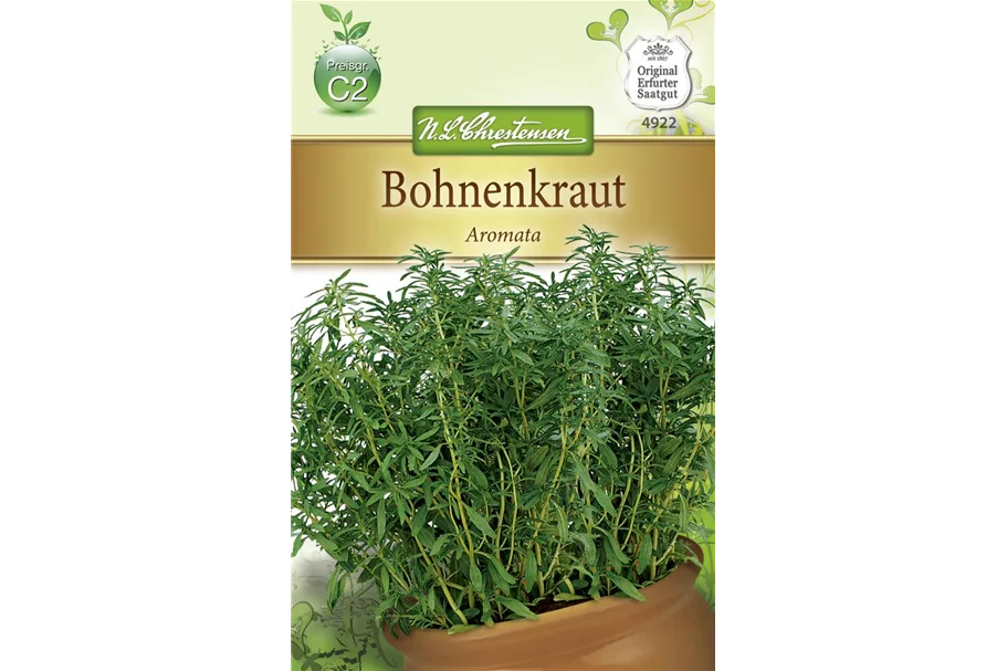 Bohnenkrautsamen 'Aromata' Inhalt reicht für ca. 4-5 lfd. m.