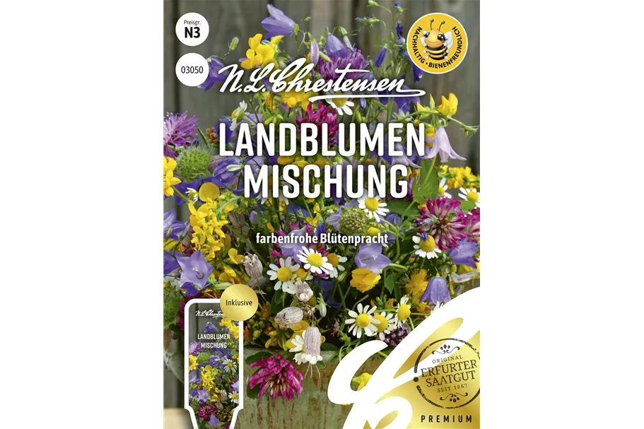 Landblumensamen Inhalt reicht für ca. 5-6 m²