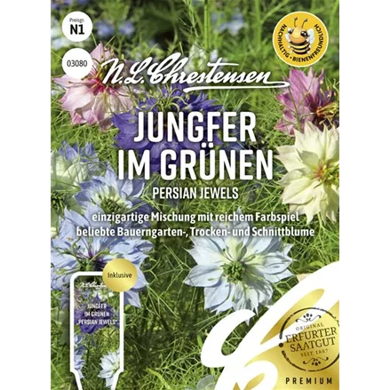 Jungfer im Grünen-Samen 'Persian Jewels'