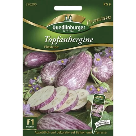 Auberginensamen 'Pinstripe F1'