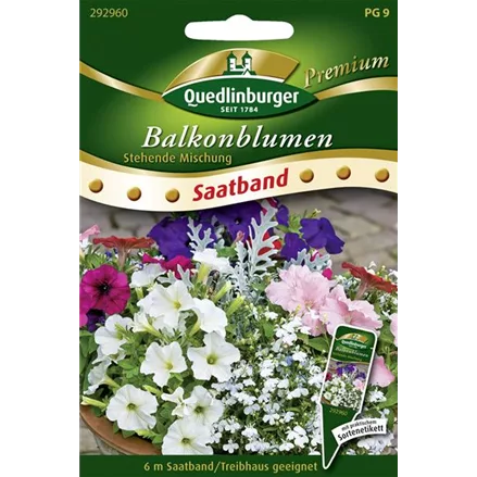 Balkonblumensamen 'Stehende Mischung'