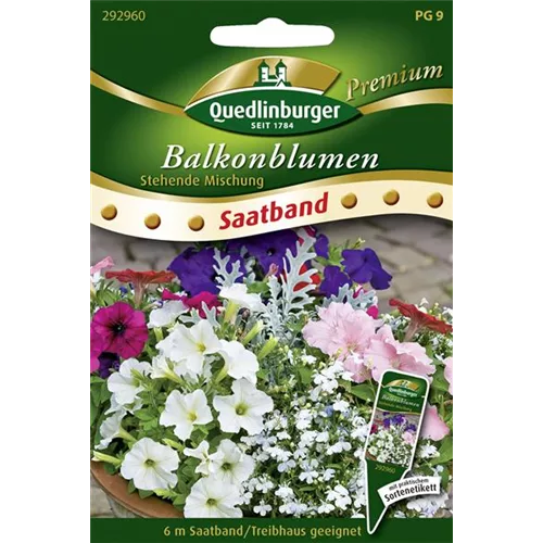 Balkonblumensamen 'Stehende Mischung'