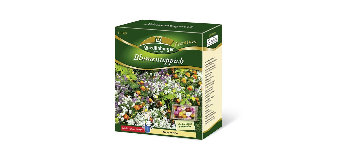 Blumenteppichsamen 'Augenweide' Inhalt reicht für ca. 100 m²