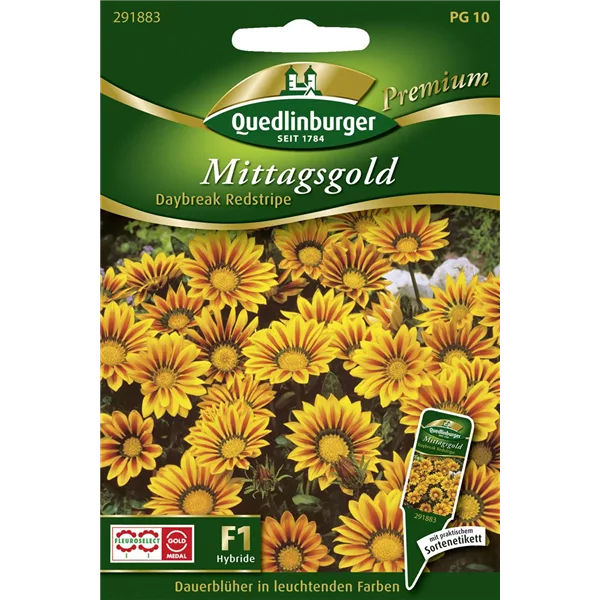 Mittagsgoldsamen 'Daybreak Red Stripe F1'