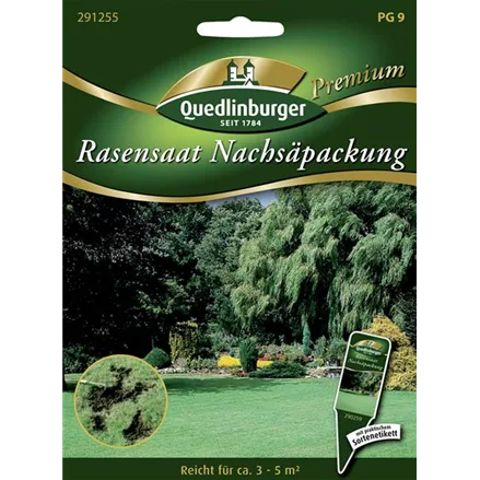 Nachsäpackung Rasen