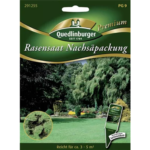 Nachsäpackung Rasen