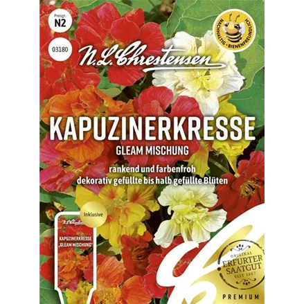 Kapuzinerkressesamen 'Gleam Mischung'