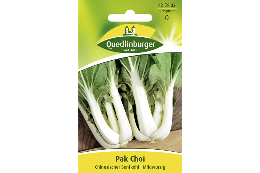 Pak Choi-Samen Packungsinhalt reicht für ca. 60 Pflanzen