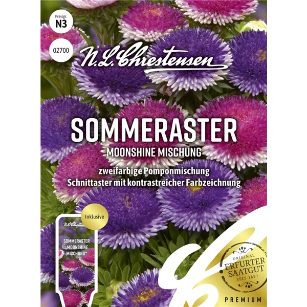 Somerastersamen 'Moonshine Mischung'