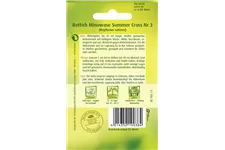 Rettichsamen 'Minowase Summer Cross F1' Packungsinhalt reicht für ca. 8 lfd. Meter