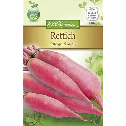 Rettichsamen 'Ostergruß Rosa 2'