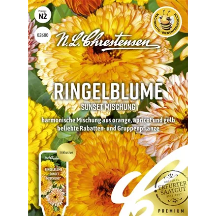 Ringelblumensamen 'Sunset Mischung'