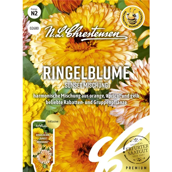 Ringelblumensamen 'Sunset Mischung'