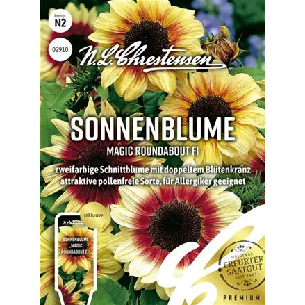 Sonnenblumensamen 'Magic Roundabout F1'