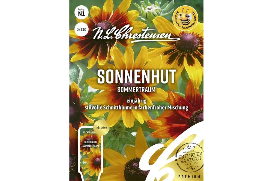 Sonnenhutsamen 'Sommertraum' Inhalt reicht für ca. 300 Pflanzen