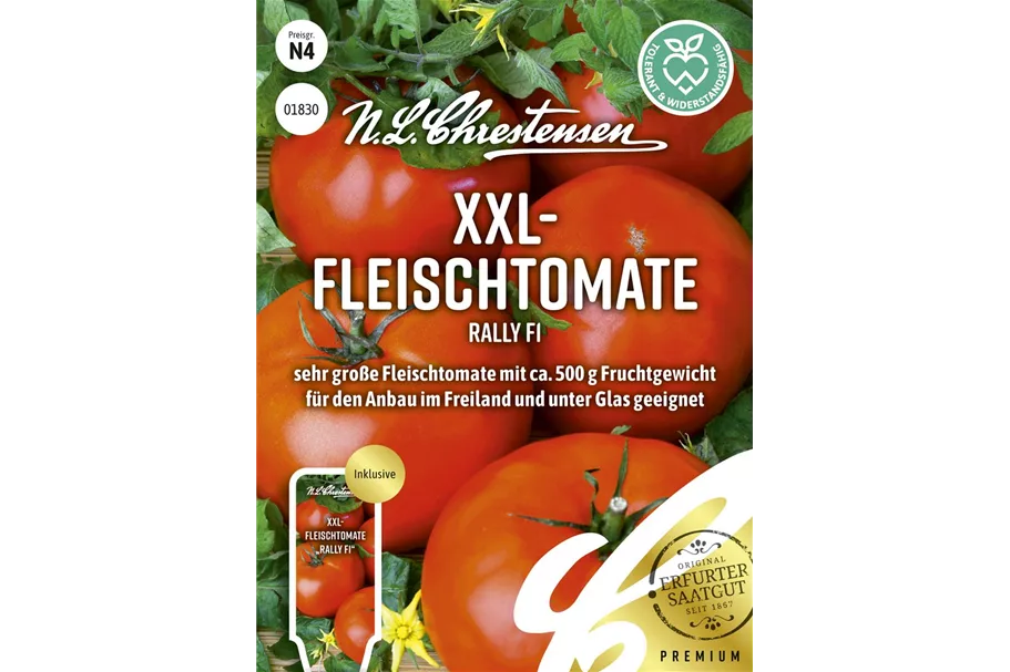 Tomatensamen 'Rally' Inhalt reicht für ca. 8 Pflanzen