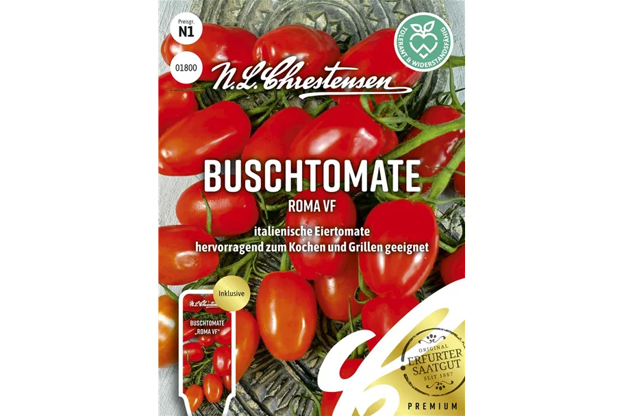 Tomatensamen 'Roma' Inhalt reicht für ca. 30 Pflanzen