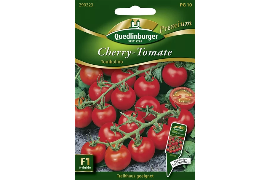 Tomatensamen 'Tombolino' Packungsinhalt reicht für ca. 10-12 Pflanzen