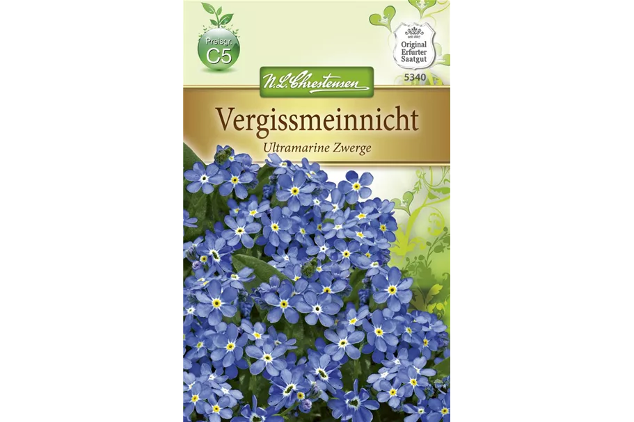 Vergissmeinnichtsamen 'Ultramarine Zwerg' Inhalt reicht für ca. 80 Pflanzen