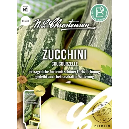 Zucchinisamen 'Coucourzelle'