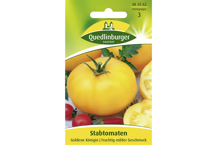 Tomatensamen 'Goldene Königin' Packungsinhalt reicht für ca. 20 Pflanzen