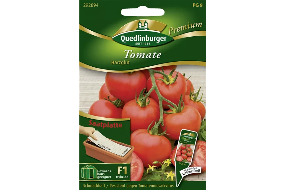 Tomatensamen 'Harzglut F1' Packungsinhalt reicht für ca. 12-15 Pflanzen