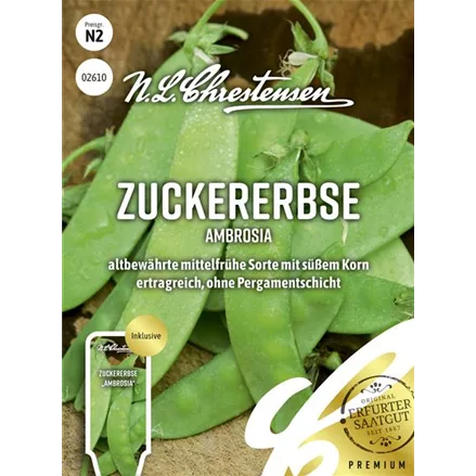 Zuckererbsensamen 'Ambrosia'